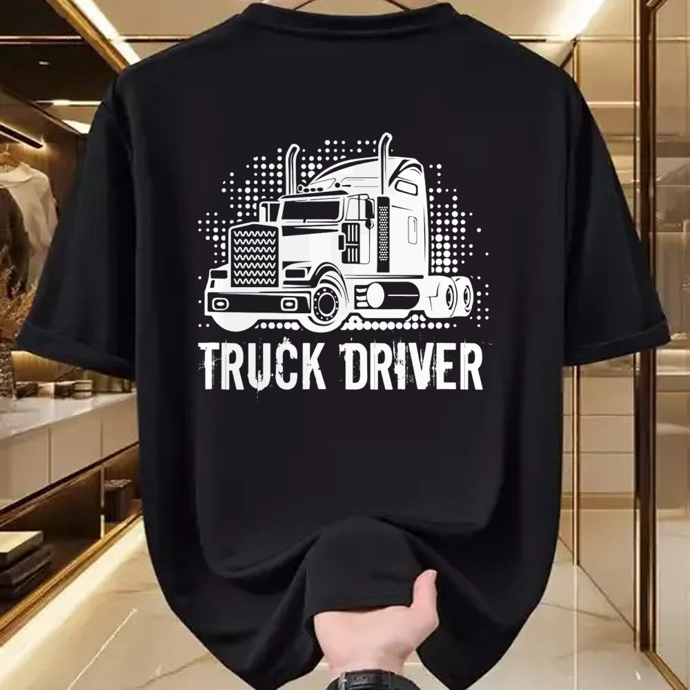 Best Truck Driver Life Shirt, Funny Trucker UnisexT-Shirt/Hoodie/Sweatshirt HLT00 - Truck Driver T-Shirt (7)