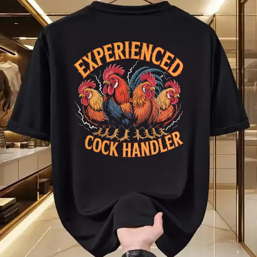 Best Farmer Life Shirt, Funny Farmer UnisexT-Shirt/Hoodie/Sweatshirt HLT00 - Experienced Graphic Funny Animals Tee Cock Handler T-Shirt