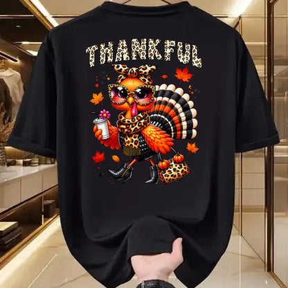 Best Thanksgiving Family Shirt , Funny Thanksgiving UnisexT-Shirt/Hoodie/Sweatshirt HLT00 - Thankful Cute Turkey Thanksgiving Gobble Autumn Fall T-Shirt