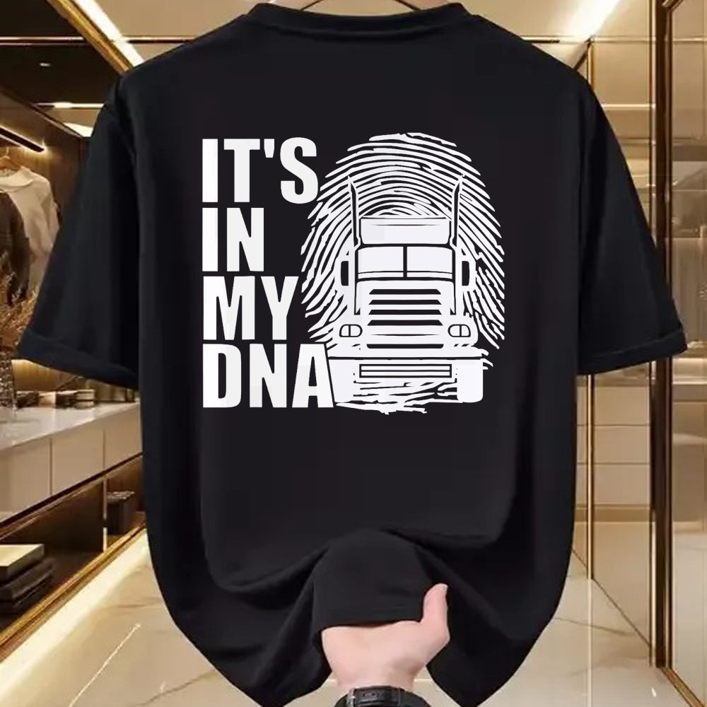 Best Truck Driver Life Shirt, Funny Trucker UnisexT-Shirt/Hoodie/Sweatshirt HLT00 - Truck Driver Trucker It's In My DNA - Truck Driver T-Shirt