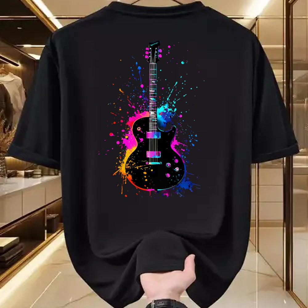 Guitar Lover Shirt, Funny Guitar UnisexT-Shirt/Hoodie/Sweatshirt HLT00 - Colorful Guitarist Guitar Music Lover T-Shirt