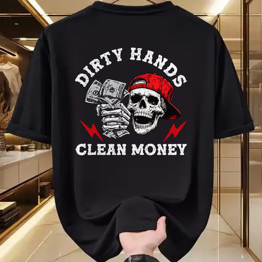 Best Mechanic Life Shirt, Funny Mechanic UnisexT-Shirt/Hoodie/Sweatshirt HLT00 - Mechanic Dirty Hands Clean Car Money Automotive Men Women T-Shirt (1)