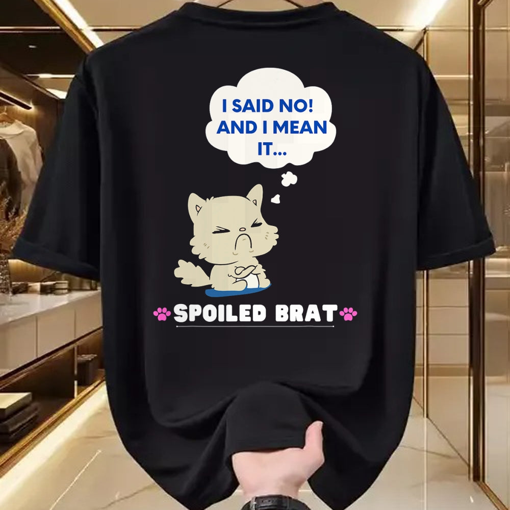 Best Wife Shirt, Wife and Husband Unisex T-Shirt/Hoodie/Sweatshirt HLT00 - Funny Cute Spoiled Brat Cat T-Shirt