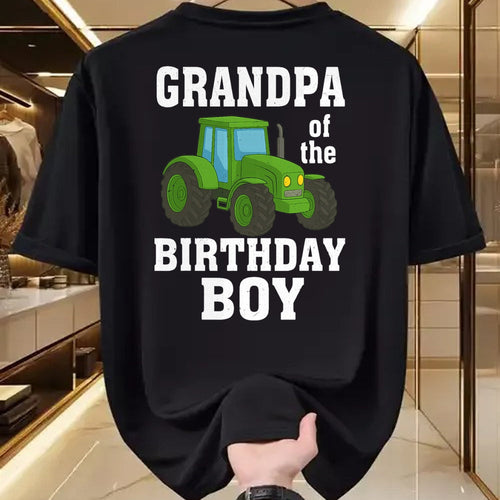 Best Farmer Life Shirt, Funny Farmer UnisexT-Shirt/Hoodie/Sweatshirt HLT00 - Funny Grandpa of The Birthday Boy Tractor Farm Family T-Shirt