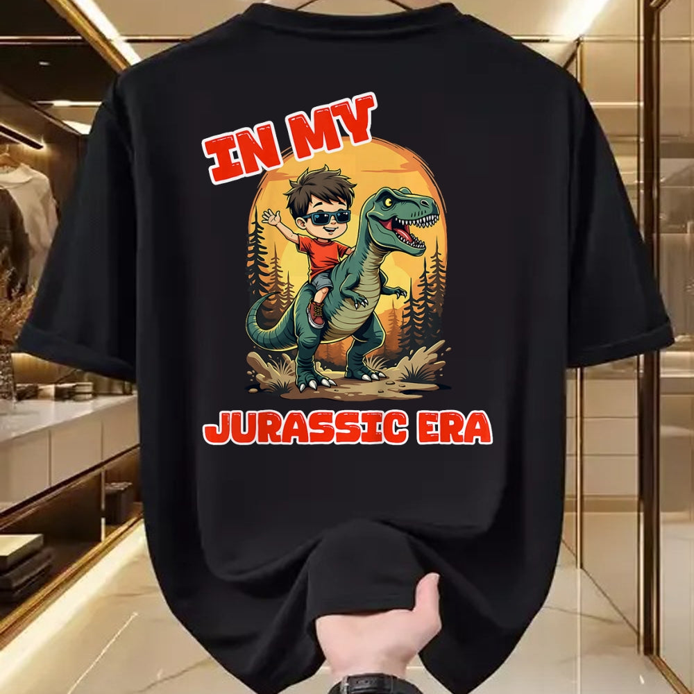 Best Dinosaur Lover Shirt, Funny Dinosaur UnisexT-Shirt/Hoodie/Sweatshirt HLT00 - Kids In My Jurassic Era Boys Dinosaur Kids Birthday T-Rex T-Shirt
