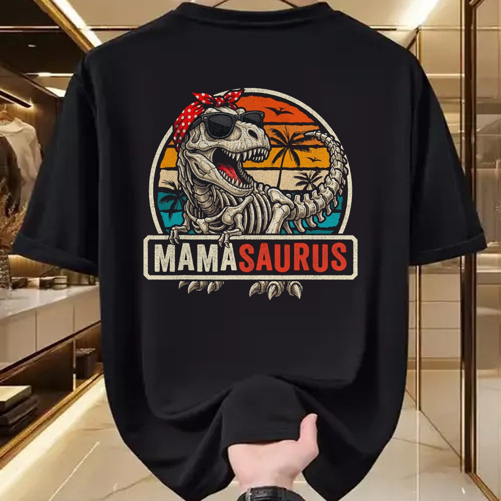 Best Dinosaur Lover Shirt, Funny Dinosaur UnisexT-Shirt/Hoodie/Sweatshirt HLT00 - Funny Mom Mamasaurus Skeleton T Rex Dinosaur T-Shirt