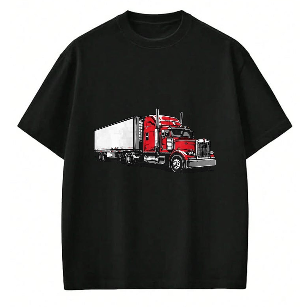 Best Truck Driver Life Shirt, Funny Trucker UnisexT-Shirt/Hoodie/Sweatshirt HLT00 - Semi Truck Driver T-Shirt, Men, Black, 3X-Large