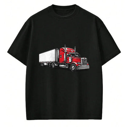 Best Truck Driver Life Shirt, Funny Trucker UnisexT-Shirt/Hoodie/Sweatshirt HLT00 - Semi Truck Driver T-Shirt, Men, Black, 3X-Large