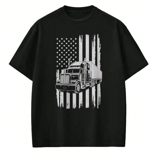 Best Truck Driver Life Shirt, Funny Trucker UnisexT-Shirt/Hoodie/Sweatshirt HLT00 - Truck Driver Art for Men Women Truck Driver Trucking Trucker T-Shirt (3)