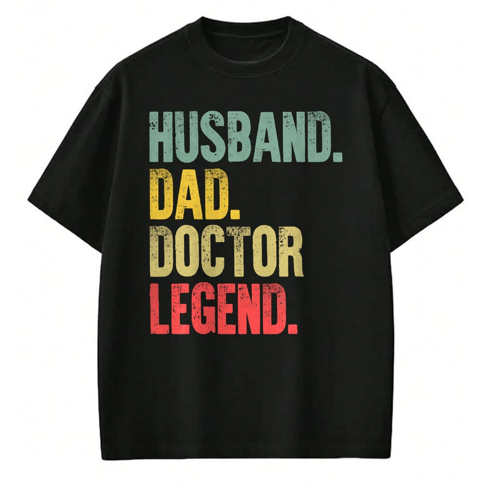 Best Doctor Shirt, Funny Doctor UnisexT-Shirt/Hoodie/Sweatshirt HLT00 - Funny Vintage Shirt Husband Dad Doctor Legend Retro T-Shirt
