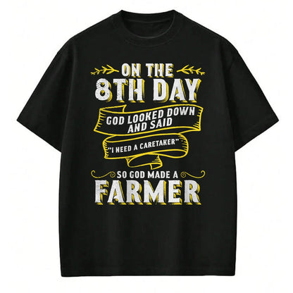 Best Farmer Life Shirt, Funny Farmer UnisexT-Shirt/Hoodie/Sweatshirt HLT00 - So God Made a Farmer Farming Agriculture T-Shirt
