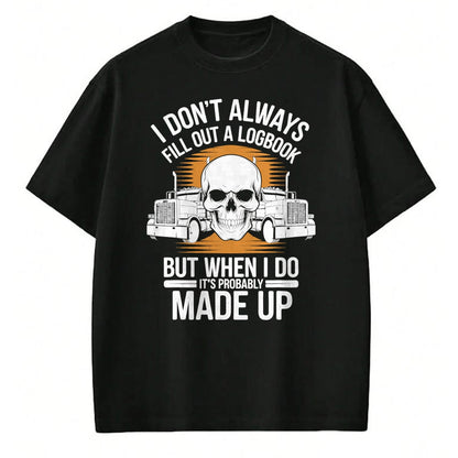 Best Truck Driver Life Shirt, Funny Trucker UnisexT-Shirt/Hoodie/Sweatshirt HLT00 - Best Truck Driver Art for Men Dad Women Trucking CDL Trucker T-Shirt (7)