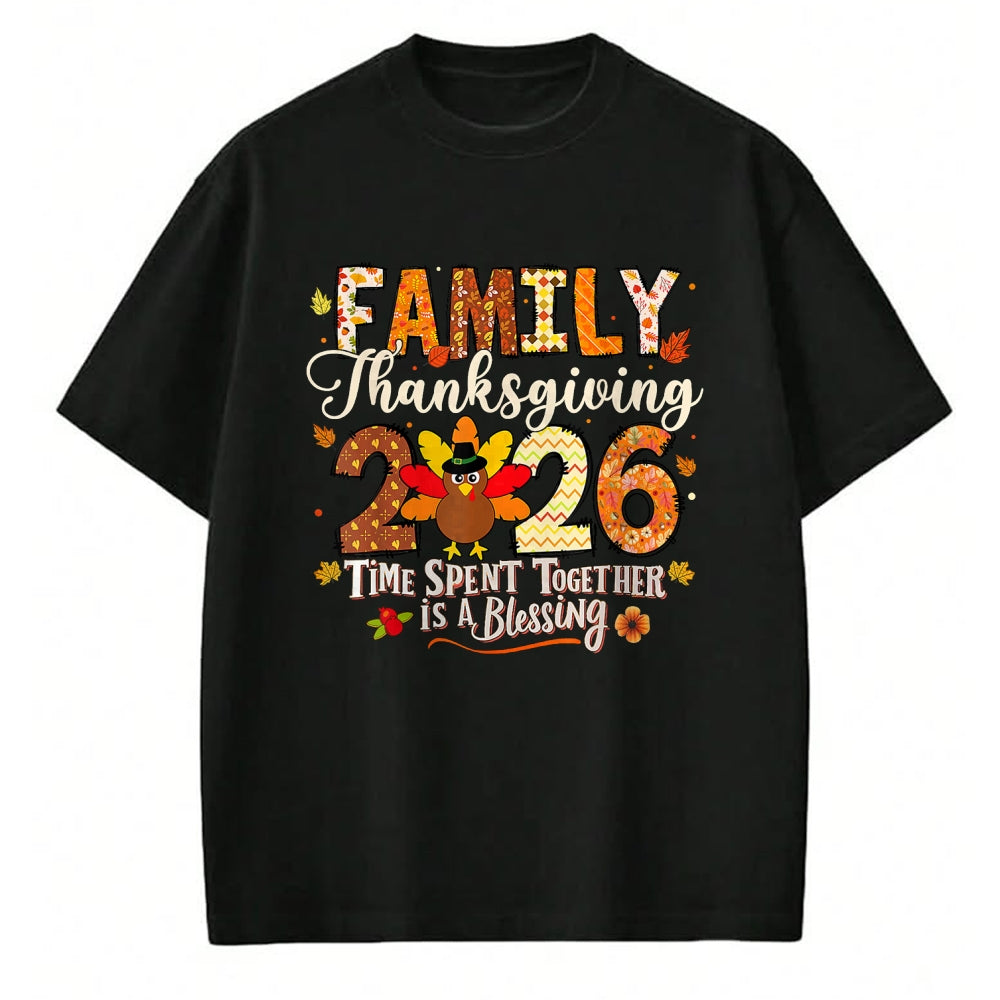 Best Thanksgiving Family Shirt , Funny Thanksgiving UnisexT-Shirt/Hoodie/Sweatshirt HLT00 - Family Thanksgiving 2026 Thanksgiving Crew Matching Group T-Shirt (1)