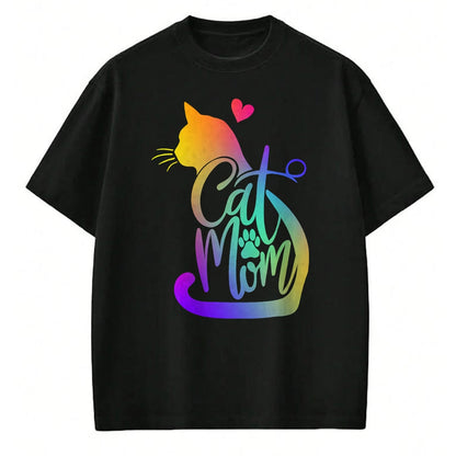 Cat Love Shirt, Funny Cat Lover Gift UnisexT-Shirt/Hoodie/Sweatshirt HLT00 - Cat Mom Cat Lover Cute Mother_s Day Mama I Love My Cat T-Shirt