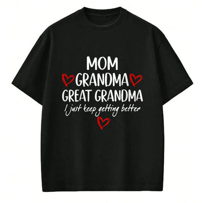 Best Grandma Shirt, Proud Grandma Unisex T-Shirt/Hoodie/Sweatshirt HLT00 - Gifts for Grandma from Grandkids Mom Grandma Great Grandma T-Shirt (1)