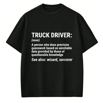 Best Truck Driver Life Shirt, Funny Trucker UnisexT-Shirt/Hoodie/Sweatshirt HLT00 - Truck Driver Definition Funny Trucker T-Shirt