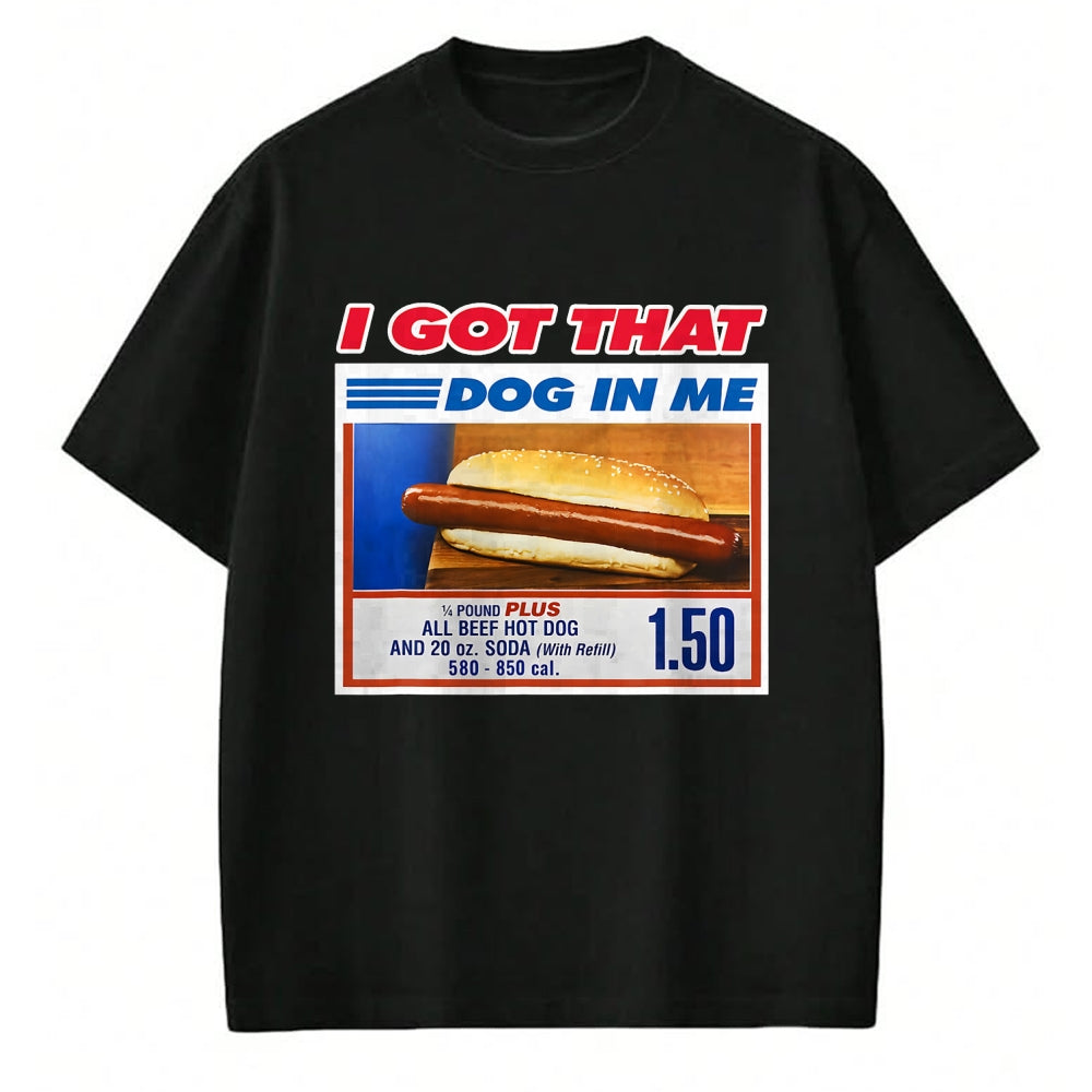 Cute Capybara Shirt, Funny Capybara Unisex T-Shirt/Hoodie/Sweatshirt HLT00 - Retro Vintage I Got that Dog in Me Funny Hotdog Men Women T-Shirt