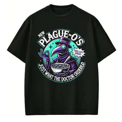Best Doctor Shirt, Funny Doctor UnisexT-Shirt/Hoodie/Sweatshirt HLT00 - Plague Doctor Shirt Cereal Parody Plague O's Plague Doctor T-Shirt