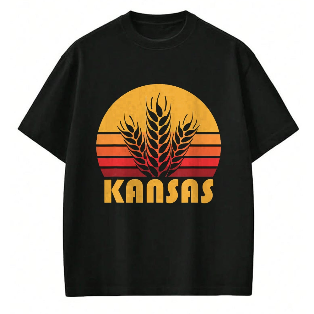 Best Farmer Life Shirt, Funny Farmer UnisexT-Shirt/Hoodie/Sweatshirt HLT00 - Retro Kansas Wheat Shirt, Vintage Grain Farming Tee Gift T-Shirt