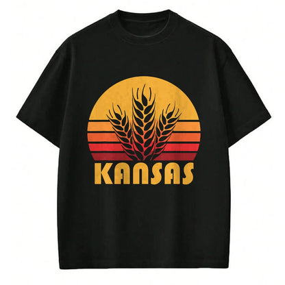 Best Farmer Life Shirt, Funny Farmer UnisexT-Shirt/Hoodie/Sweatshirt HLT00 - Retro Kansas Wheat Shirt, Vintage Grain Farming Tee Gift T-Shirt