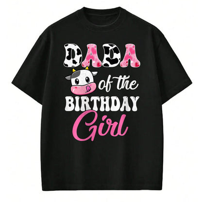 Best Farmer Life Shirt, Funny Farmer UnisexT-Shirt/Hoodie/Sweatshirt HLT00 - Dada of The Birthday Girl Farm Cow 1St Birthday Girl T-Shirt