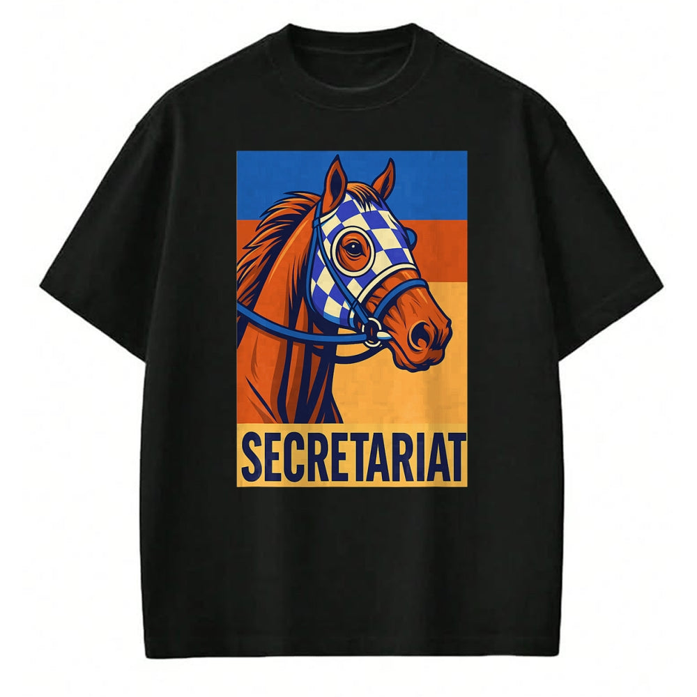 Best Horse Lover Shirt , Funny Horse UnisexT-Shirt/Hoodie/Sweatshirt HLT00 - Secretariat Horse, Horse Racing, Del Mar, Santa Anita, Horse T-Shirt
