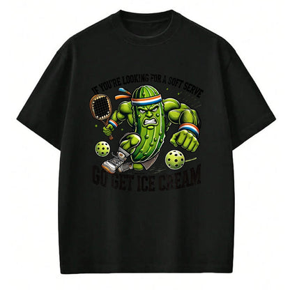 Funny Pickleball Shirt, Pickleball Lover Unisex T-Shirt/Hoodie/Sweatshirt HLT00 - Funny Pickleball Lover Pun with a Pickle Playing Pickle Ball T-Shirt