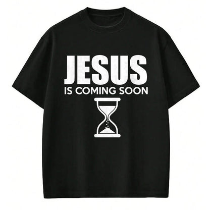Christian Tee, Christian Faith Unisex T-Shirt/Hoodie/Sweatshirt HLT00 - Jesus Is Coming Soon Countdown til Jesus Christ T-Shirt