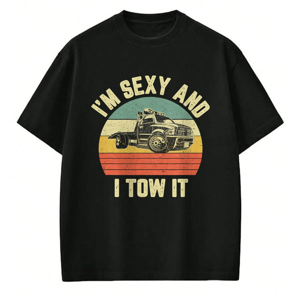 Best Truck Driver Life Shirt, Funny Trucker UnisexT-Shirt/Hoodie/Sweatshirt HLT00 - Tow Truck Driver Shirt Funny Towing Car Flat Bed Tow Truck T-Shirt