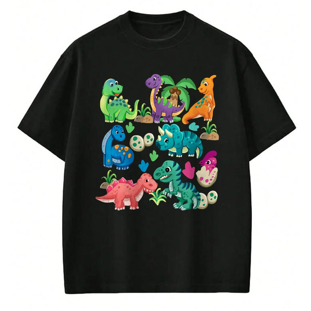 Best Dinosaur Lover Shirt, Funny Dinosaur UnisexT-Shirt/Hoodie/Sweatshirt HLT00 - Types of Dinosaurs Cute Dino Identification Girl Boy T-Shirt
