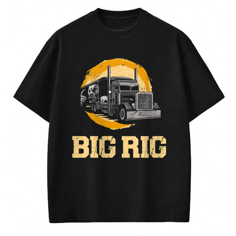 Best Truck Driver Life Shirt, Funny Trucker UnisexT-Shirt/Hoodie/Sweatshirt HLT00 - Trucker Truck Driver Vintage Big Rig T-Shirt