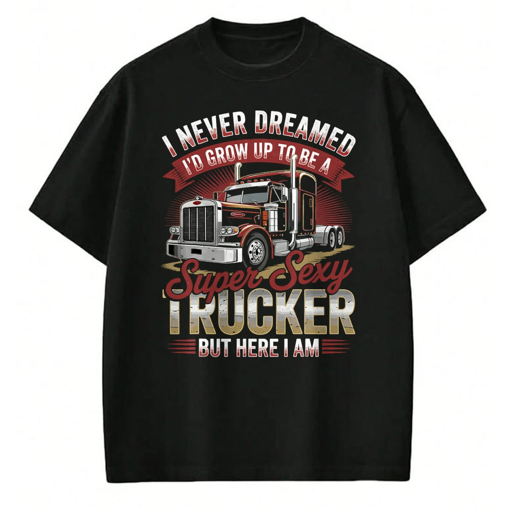Best Truck Driver Life Shirt, Funny Trucker UnisexT-Shirt/Hoodie/Sweatshirt HLT00 - Semi Truck Driver Trucking T-Shirt (1)
