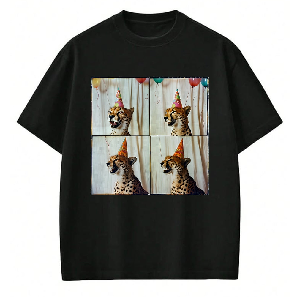 Cat Love Shirt, Funny Cat Lover Gift UnisexT-Shirt/Hoodie/Sweatshirt HLT00 - African Cheetah Lover Colorful Safari Animal Birthday T-Shirt
