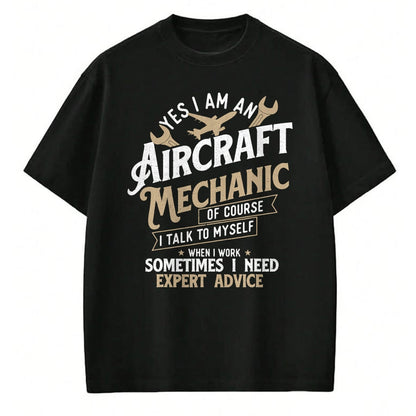 Best Mechanic Life Shirt, Funny Mechanic UnisexT-Shirt/Hoodie/Sweatshirt HLT00 - Yes I Am an Aircraft Mechanic - Airplane Aviation Technician T-Shirt