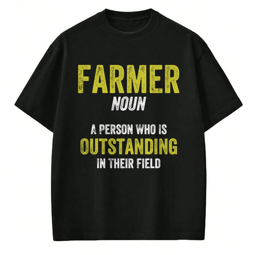 Best Farmer Life Shirt, Funny Farmer UnisexT-Shirt/Hoodie/Sweatshirt HLT00 - Farmer Outstanding In Their Field Farming Gift For Farmers T-Shirt