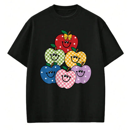 Best Teacher Shirt, Funny Teacher UnisexT-Shirt/Hoodie/Sweatshirt HLT00 - Retro 90s Teacher Apples T-Shirt