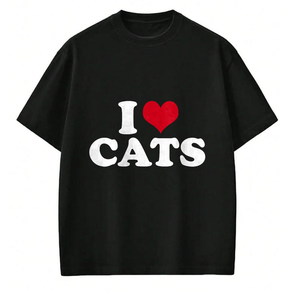 Cat Love Shirt, Funny Cat Lover Gift UnisexT-Shirt/Hoodie/Sweatshirt HLT00 - I Love Cats Cat T-Shirt