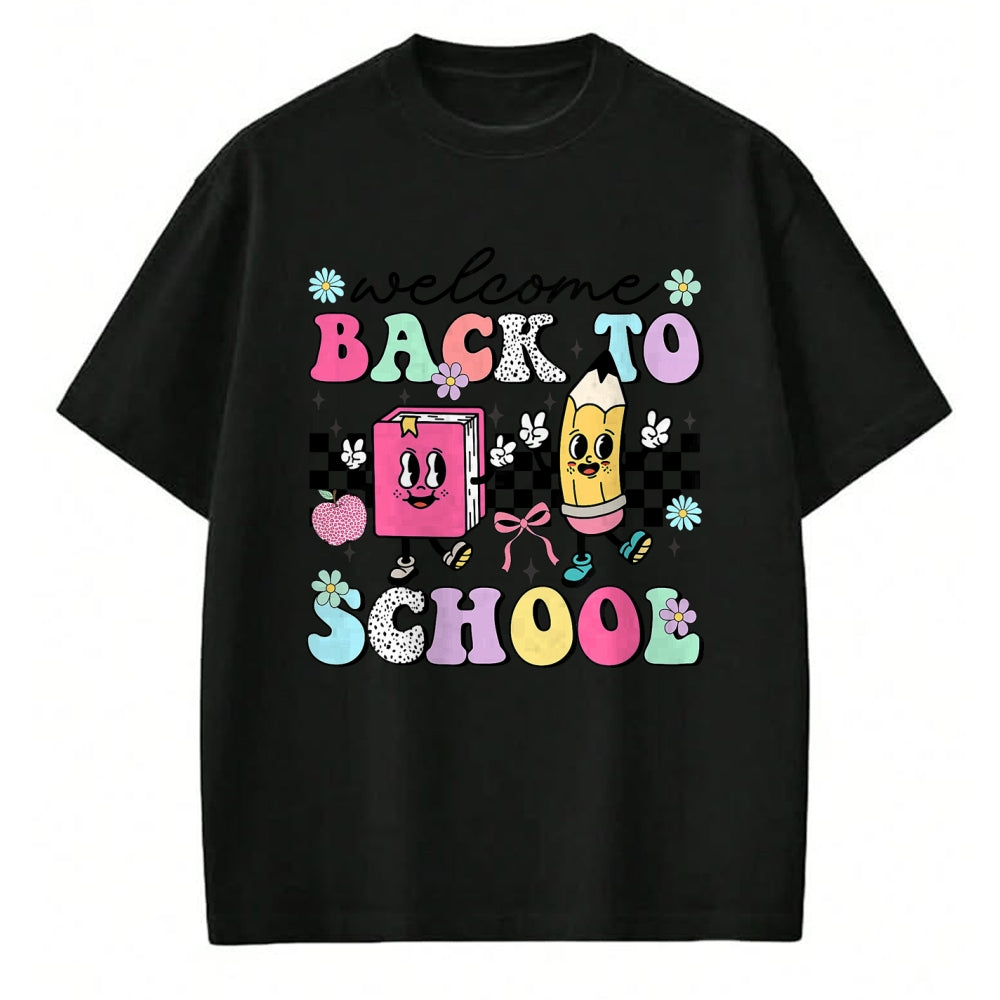 Best Student Shirt, Funny Back To School UnisexT-Shirt/Hoodie/Sweatshirt HLT00 - Welcome Back to School 2026 Teachers Students First Day T-Shirt