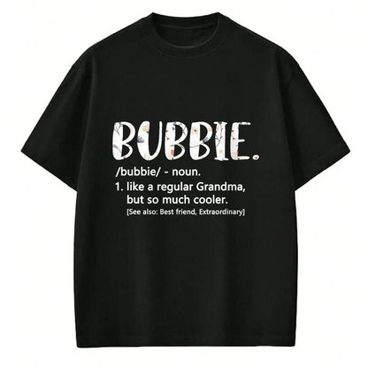 Best Grandma Shirt, Proud Grandma Unisex T-Shirt/Hoodie/Sweatshirt HLT00 - Bubbie Shirts for Women Mothers Day idea Cute Grandma Bubbie T-Shirt