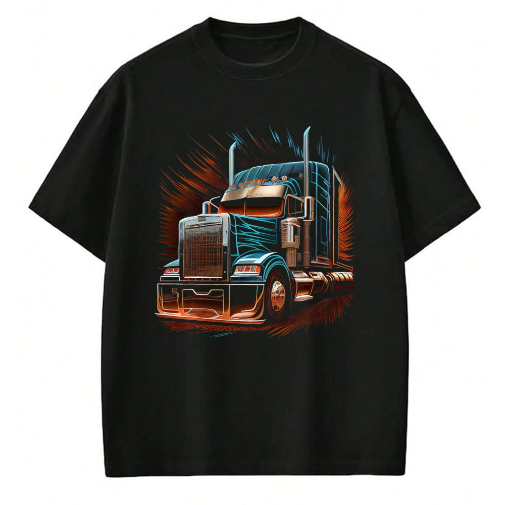 Best Truck Driver Life Shirt, Funny Trucker UnisexT-Shirt/Hoodie/Sweatshirt HLT00 - Truck Driver 18 Wheel Trucker T-Shirt