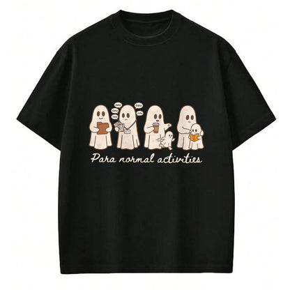 Best Teacher Shirt, Funny Teacher UnisexT-Shirt/Hoodie/Sweatshirt HLT00 - para Normal Activities SPED Teachers Ghost Fall Halloween T-Shirt (3)