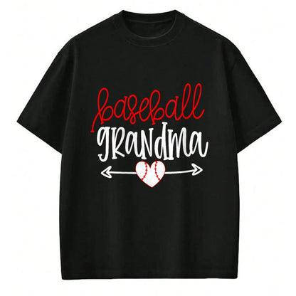 Best Grandma Shirt, Proud Grandma Unisex T-Shirt/Hoodie/Sweatshirt HLT00 - Baseball Grandma Shirt from Grandson Arrow Cute Heart Game T-Shirt