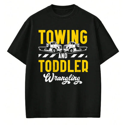 Best Truck Driver Life Shirt, Funny Trucker UnisexT-Shirt/Hoodie/Sweatshirt HLT00 - Tow Truck Driver Dad Trucker Toddler T-Shirt