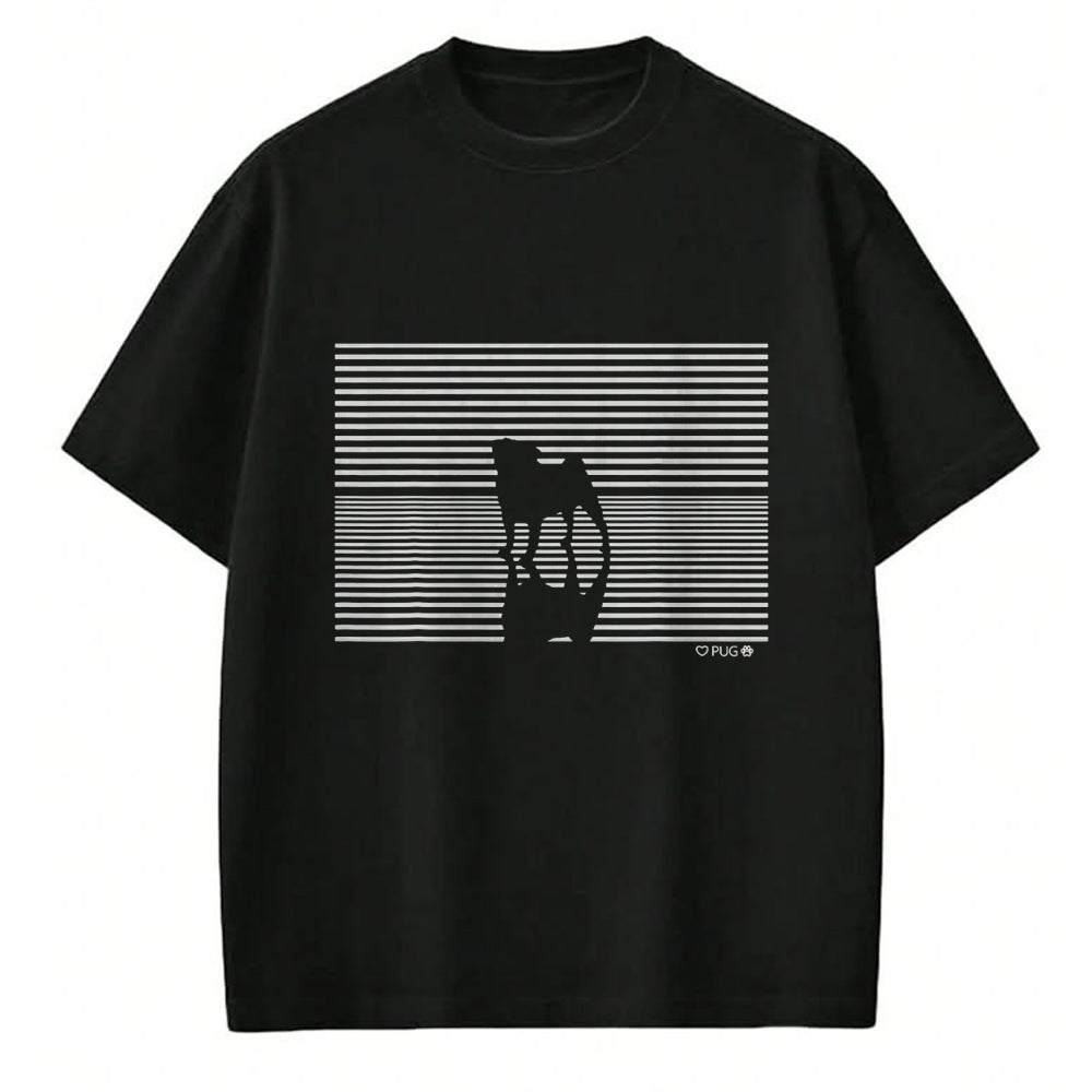 Dog Love Shirt, Dog Lover Gift T-Shirt/Hoodie/Sweatshirt HLT00 - Pug Dog Love T-Shirt