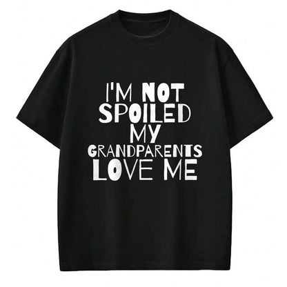 Best Wife Shirt, Wife and Husband Unisex T-Shirt/Hoodie/Sweatshirt HLT00 - Im Not Spoiled My Grandparents Love Me child mamaw T Shirt T-Shirt