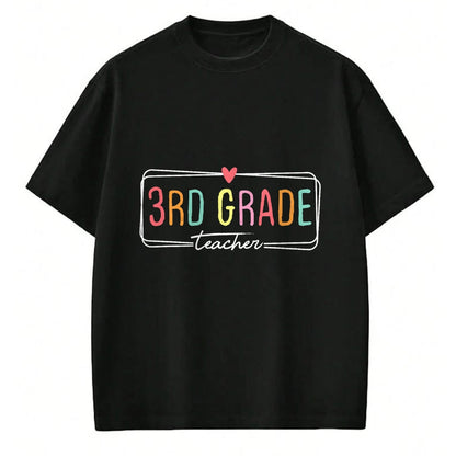 Best Student Shirt, Funny Back To School UnisexT-Shirt/Hoodie/Sweatshirt HLT00 - Third Grade Teacher Life 3rd Grade Back to School Heart Love T-Shirt
