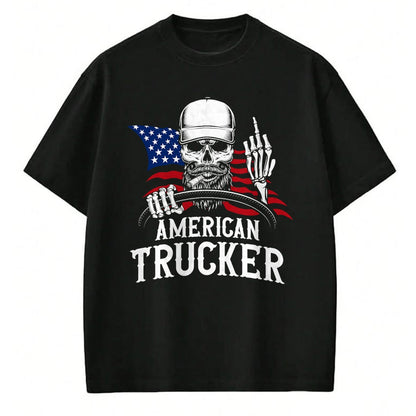 Best Truck Driver Life Shirt, Funny Trucker UnisexT-Shirt/Hoodie/Sweatshirt HLT00 - American Trucker for Patriotic Truck Driver T-Shirt