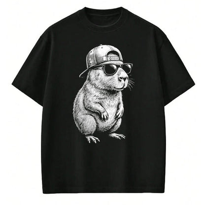 Cute Capybara Shirt, Funny Capybara Unisex T-Shirt/Hoodie/Sweatshirt HLT00 - Capybara Sunglasses Cool Boys Kids Capybara T-Shirt