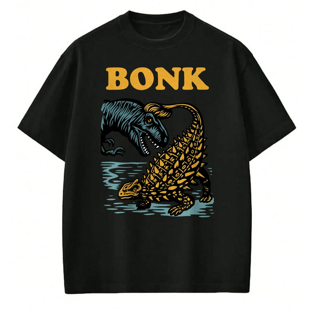 Best Dinosaur Lover Shirt, Funny Dinosaur UnisexT-Shirt/Hoodie/Sweatshirt HLT00 - Bonk Dinosaur Funny Prehistoric Humor Design T-Shirt