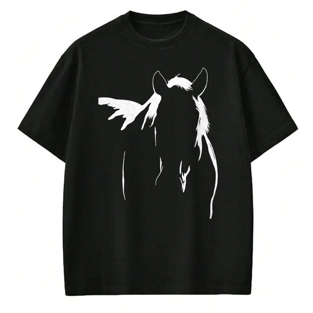 Best Horse Lover Shirt , Funny Horse UnisexT-Shirt/Hoodie/Sweatshirt HLT00 - Horse Silhouette Graphic Art Design T-Shirt